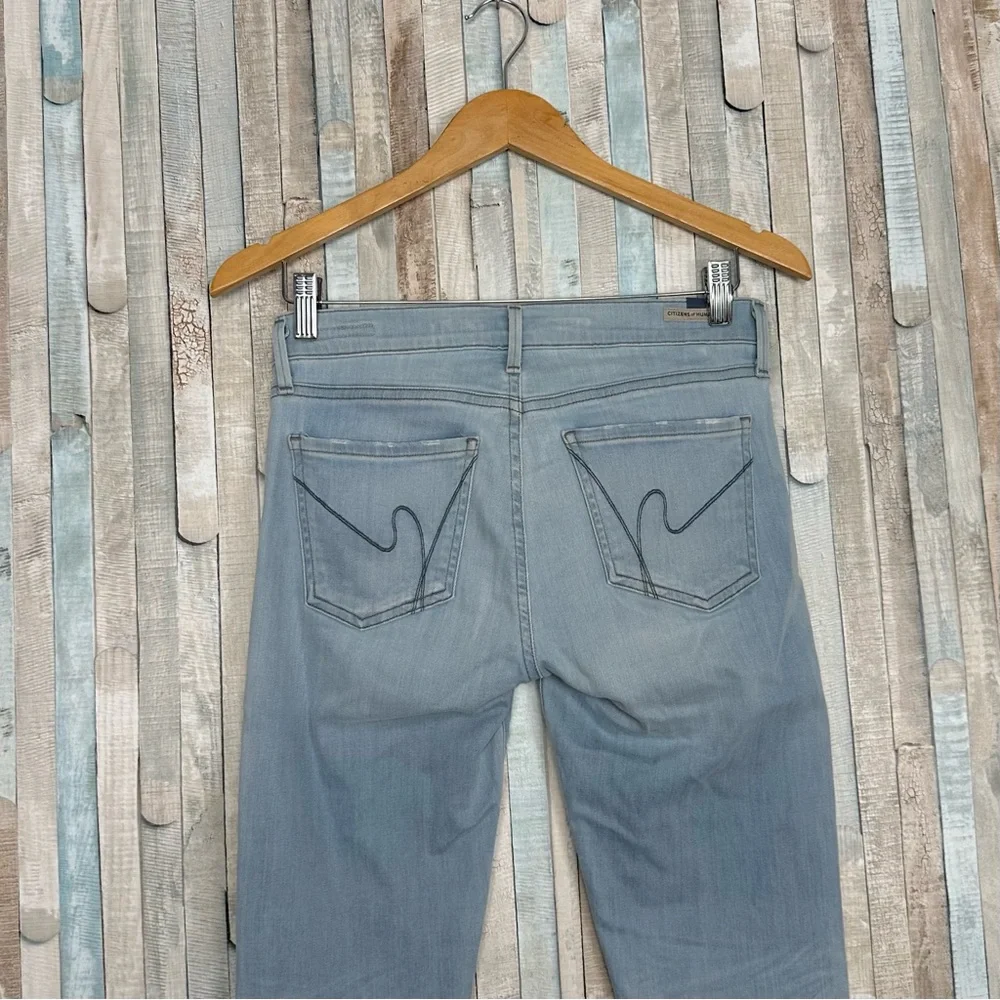 Citizens of Humanity 26 Light Dusted‎ Avedon Skinny Ankle Jeans Anthropologie